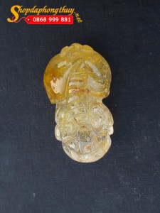 Tỳ hưu thạch anh tóc vàng